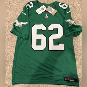 Jason Kelce Philadelphia Eagles Kelly Green NIKE FUSE Limited Jersey NWT